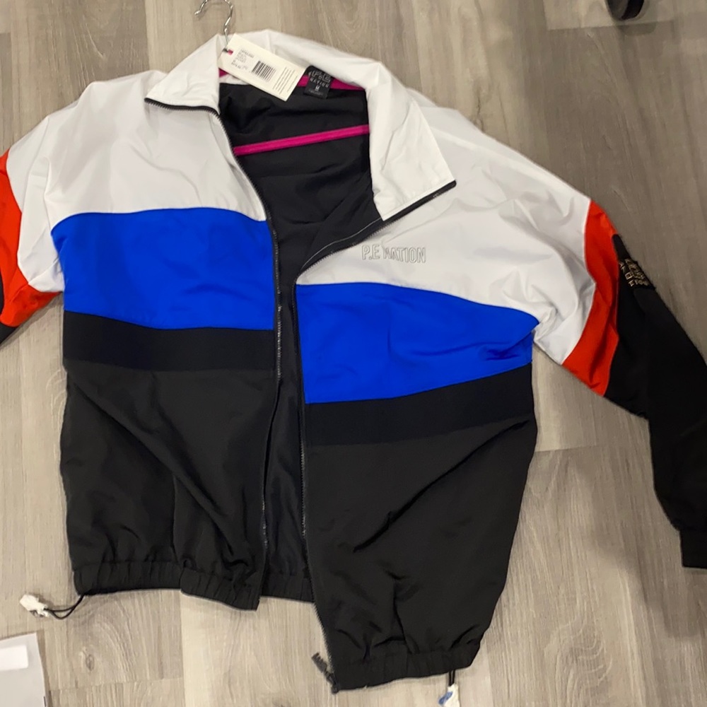 PE Nation rain coat